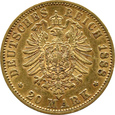 Niemcy, Prusy, Fryderyk, 20 marek 1888 A, Berlin  