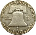 USA - FRANKLIN 1/2 DOLLARA 1957D
