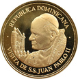 DOMINIKANA, 250 pesos 1979, wizyta Jana Pawła II