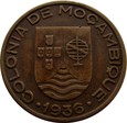 Mozambik - 20 centavos 1936 RZADKIE