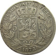 BELGIA - 5  FRANKÓW 1873