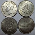 RPA - zestaw dużych srebrnych monet - 4 sztuki 