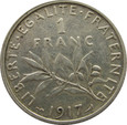 FRANCJA - 1 FRANK 1917
