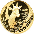 RPA, Natura PRESTIGE - żyrafa, 50 randów 2006, UNC