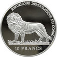 Kongo, 10 franków 2006 - Gwardia Szwajcarska - UNC