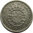 Mozambik - 50 centavos 1951 - PIĘKNE