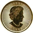 Kanada, Liść Klonowy, 10 dolarów 2018, Ottawa