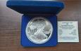 One Pound Silver  Eagle 1992