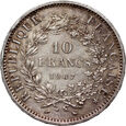 30. Francja, 10 franków 1967, Herkules