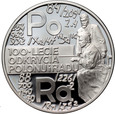 3. Polska, III RP, 20 złotych 1998, Odkrycie Polonu i Radu