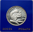 55. Polska, PRL, 500 złotych 1985, Ochrona Środowiska - Wiewiórka