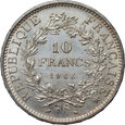 Francja, 10 franków 1966, Herkules