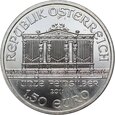 12. Austria, 1,50 euro 2011, Filharmonia Wiedeńska, 1 Oz Ag999