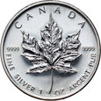 38. Kanada, Elżbieta II, 5 dolarów 2007, Liść Klonu, #V23