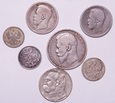 ZESTAW 7 srebrnych monet