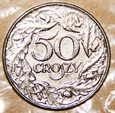 50 groszy 1938 niklowane - okołomennicze