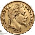 766. Francja 20 franków 1867-BB st.3