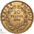 756. Francja 20 franków 1855-A st.3