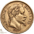 764. Francja 20 franków 1864-A st.3