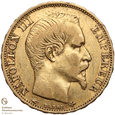 757. Francja 20 franków 1856-A st.3+