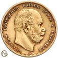 745. Niemcy Prusy 10 marek 1875-A st.3