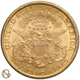 728. USA 20 dolarów 1894, st.2+