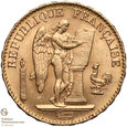 769. Francja 20 franków 1897-A st.2/2+