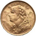 1425. Szwajcaria 20 franków 1935 LB st.1/1-