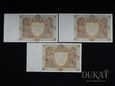 Lot 17 szt. banknotów - 3 x 50 zł 1929 r. + 14 x 100 zł 1934 r. 