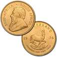 Złota moneta Krugerrand 1 uncja