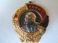 Order Lenina - Rosja (ZSRR) - oryginał.
