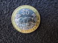 Moneta 5 dolarów 2004 rok - Zimbabwe.