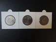 3 sztuki monet 10 złotych Mały Kościuszko 1969-1973 rok.