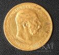 Złota moneta 10 Koron 1911 r. - typ: ST. SCHWARTZ - Austria