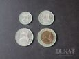 Lot. 4 monet: 50 Kopiejek + 1, 5, 10 rubli 1991 r. CCCP - Rosja