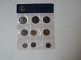 Lot 9 szt. monet Lir-owych Jan Paweł II - Watykan