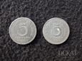 Lot. 2 sztuk monet o nominale 5 Fenigów 1917 r.,1918 r. - 