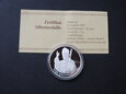 Srebrny medal / numizmat Jan Paweł II 1987 r. - Niemcy