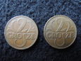 Lot. 2 sztuk monet 2 grosze 1935 i 1936 rok.