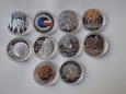 III RP - Lot 10 srebrnych monet o nominale 10 zł - MIX roczników 