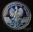 Moneta 20 zł 2007 r. - Foka Szara.
