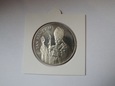 10000 zł 1987 rok - Jan Paweł II - ideał - skrętka - srebro