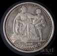  Srebrna moneta 5 złotych 1925 r. - KONSTYTUCJA - 81 perełek