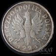  Srebrna moneta 5 złotych 1925 r. - KONSTYTUCJA - 81 perełek