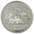Canada - 1 dollar 1981 - kolej transkontynentalna 