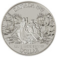 Canada - 1 dollar 1989 - 200r spływu rzeką Mackenzie do Oceanu 