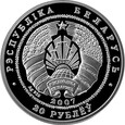 Białoruś - 20 rubli 2007 - 15 lat przyjaźni Białoruś-Chiny