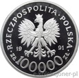100.000 ZŁ 1991 - ŻOŁNIERZ POLSKI - NARVIK - MENNICZA - PROMO
