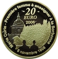 20 EURO 2006 - FRANCJA - MARIA CURIE-SKŁODOWSKA - STAN L