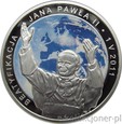 20 ZŁOTYCH 2011 - BEATYFIKACJA JANA PAWŁA II - MENNICZA
